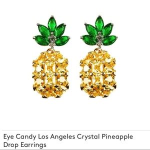Pineapple Drop Earrings